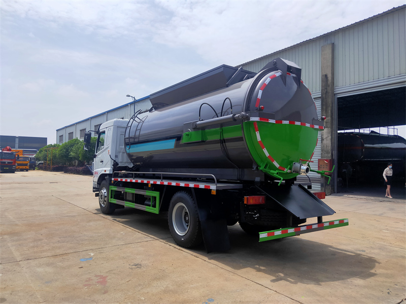 罐式12方污泥自卸車(chē)